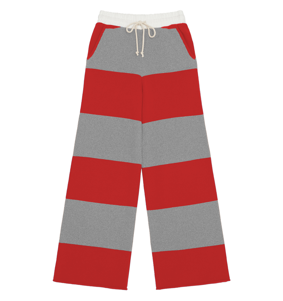 striped rugby pant