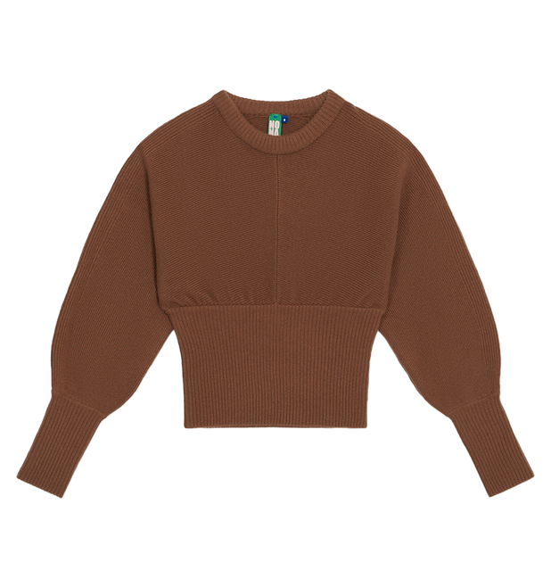 crewneck dolman sweater