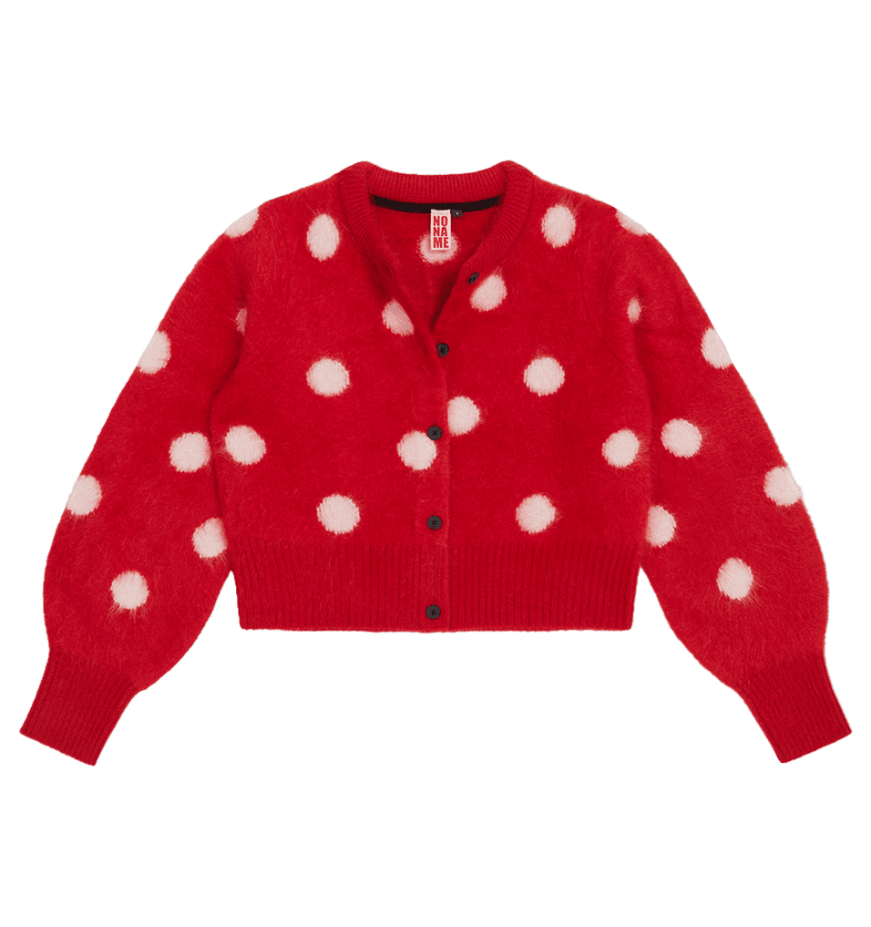 dotty mini cardigan