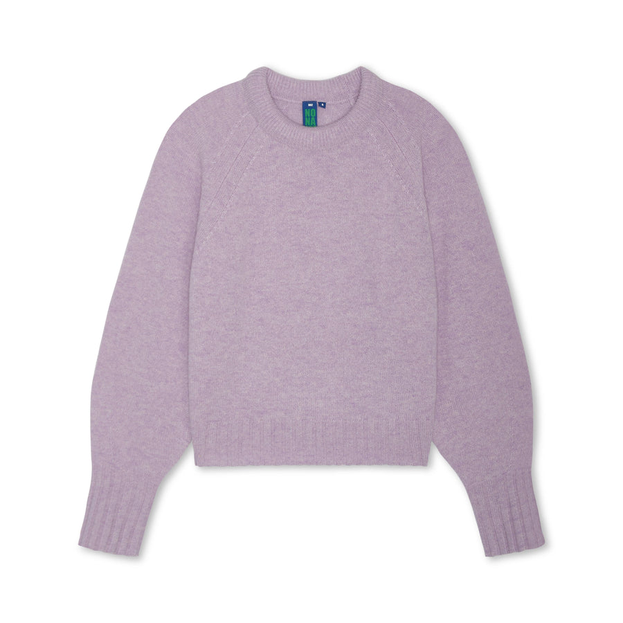 luxe crewneck sweater