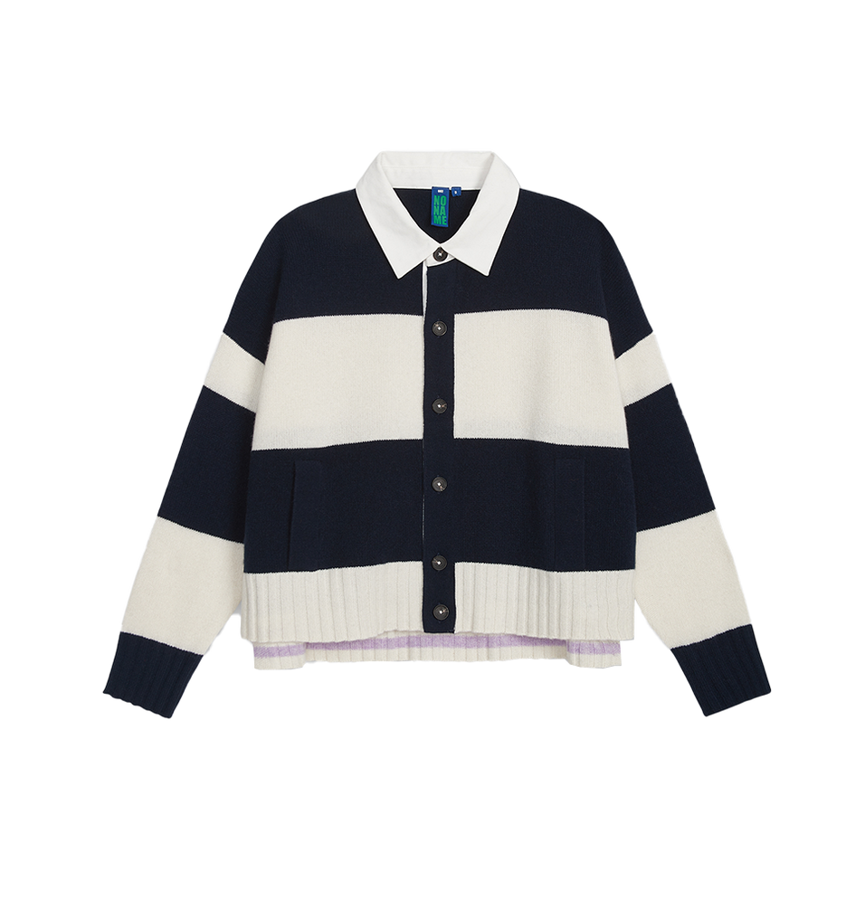 everyday rugby cardigan